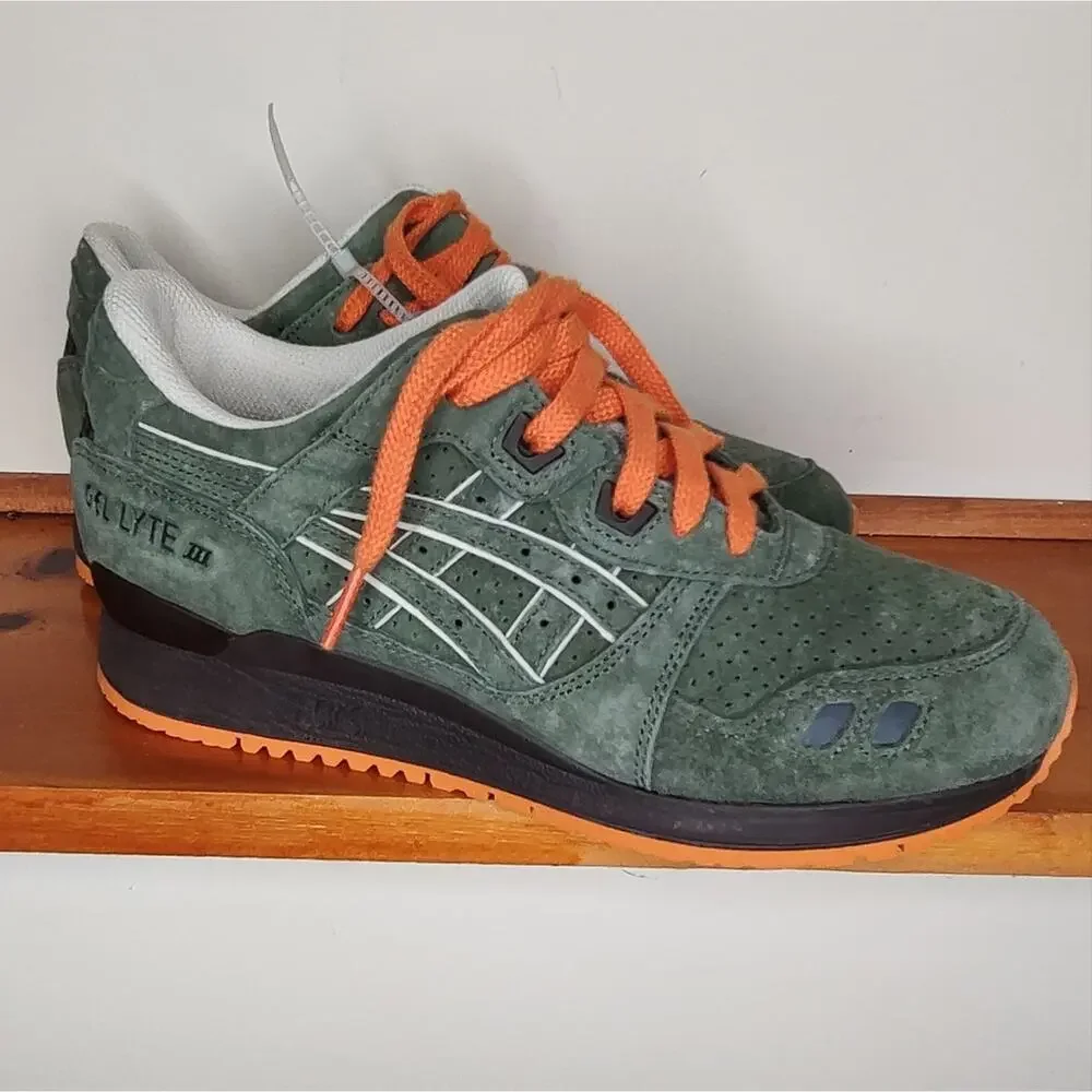 ASICS x Kith Gel-Lyte III Ronnie Fieg Sneaker in Militia Green Size 6